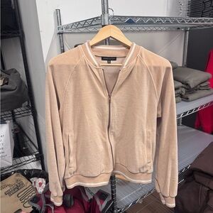 Kendall & Kylie Light Tan Bomber Jacket
